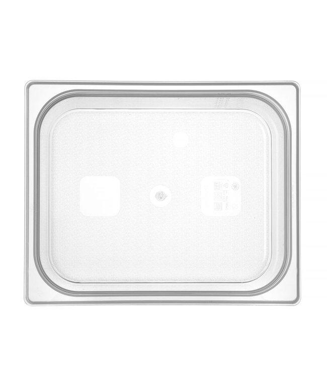Gastronormbak PP(polypropyleen) 1/2-100 mm diep 6,5 ltr -40°C tot +80°C - Hendi