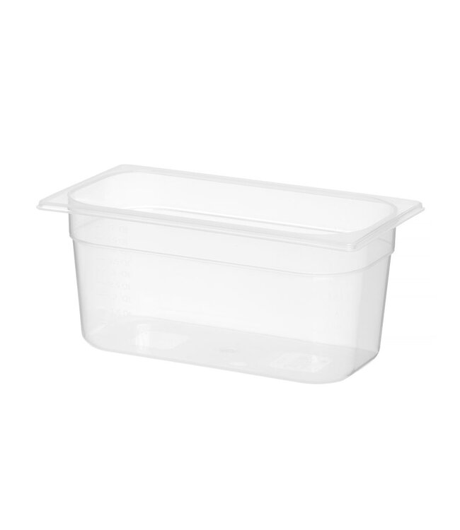 Gastronormbak PP(polypropyleen) 1/3-150 mm diep 5,7 ltr -40°C tot +80°C - Hendi