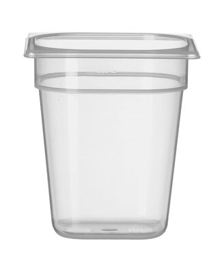 Hendi Gastronormbak PP(polypropyleen) 1/6-200 mm diep 3,4 ltr onder greep Profi Line- Hendi