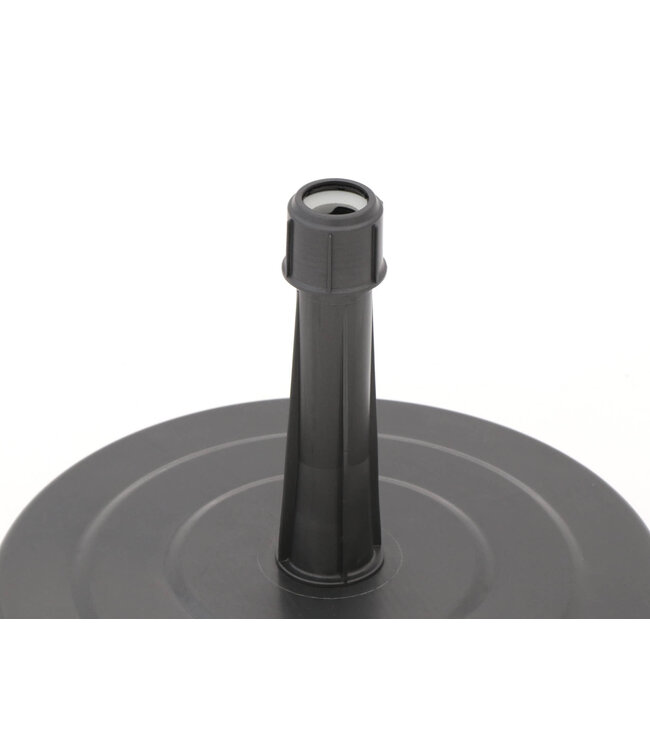 Parasolvoet 25 kg  antraciet voor buisdiktes Ø18-38 mm