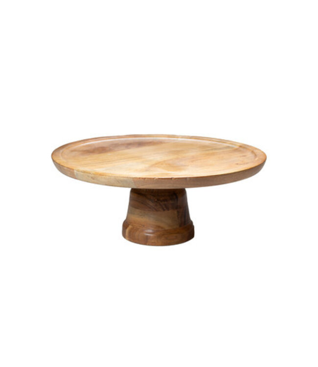 Taartstandaard Ø33x(h)13 cm acaciahout