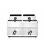 Hendi Inductie friteuse 2x 8 ltr 577x609x410 mm (bxdxh) met aftapkraan 230V/7.000W Profi Line - Hendi