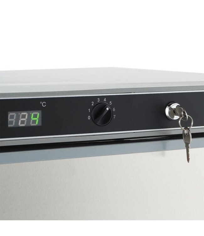 Vrieskast 340 ltr netto 600 x 585 x 1850 mm (bxdxh) RVS - Combisteel