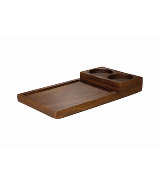 Serveerplank 28x15 cm met verhoging mangohout