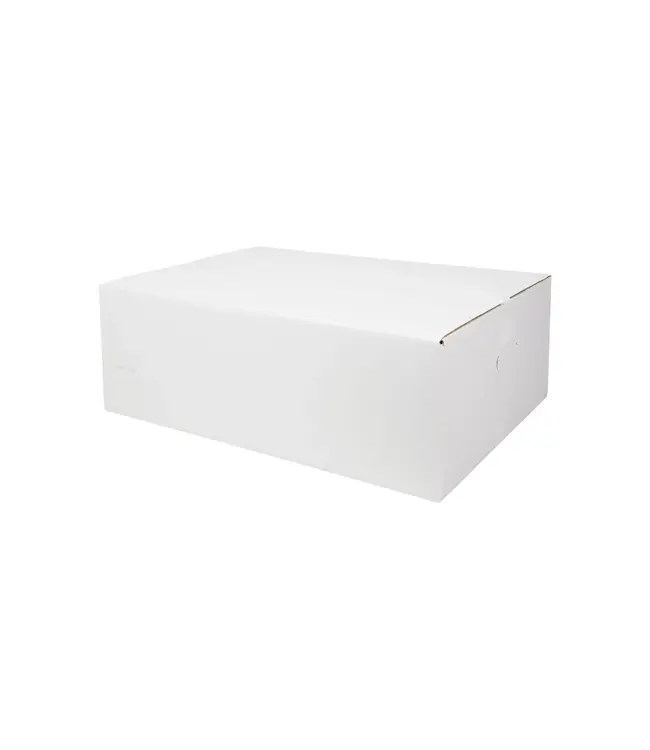 Handdoeken 21,5x21 cm (bxl) V-fold recycled wit 2-lgs | prijs & verp per 5.000 stuks