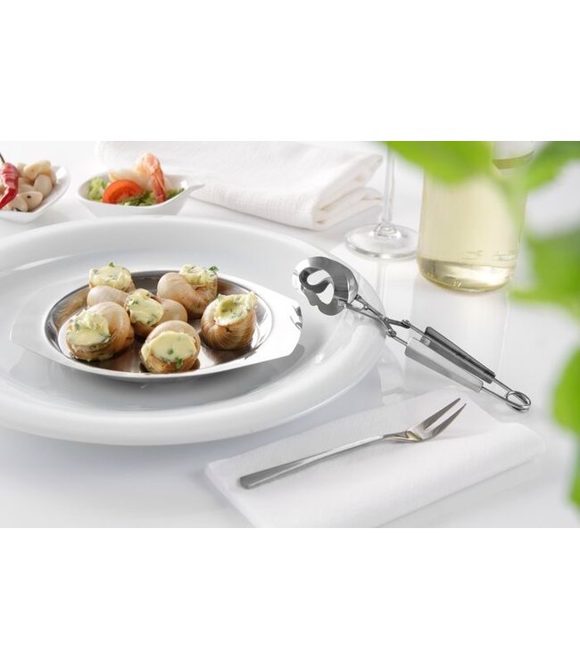 Slakkenvokje 130 mm RVS 18/0 | prijs & verp per 6 stuks