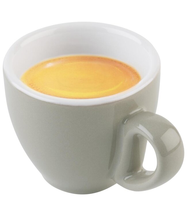 Espressokop 8 cl grijs Ø60x(h)55 mm Snug - APS | prijs & verp per 6 stuks
