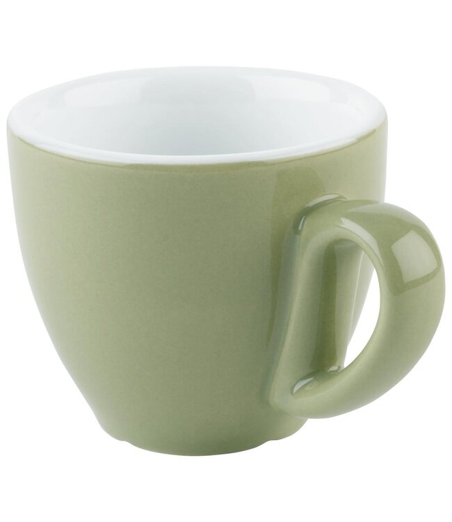 Espressokop 8 cl groen Ø60x(h)55 mm Snug - APS | prijs & verp per 6 stuks