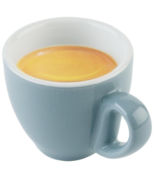 Espressokop 8 cl blauw Ø60x(h)55 mm Snug - APS | prijs & verp per 6 stuks