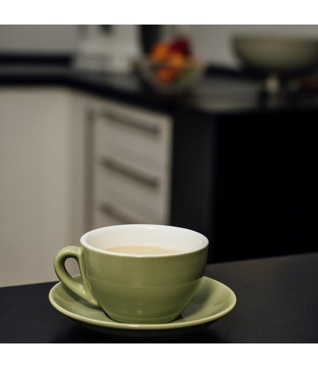 Koffiekop 20 cl groen Ø95x(h)60 mm Snug - APS | prijs & verp per 6 stuks
