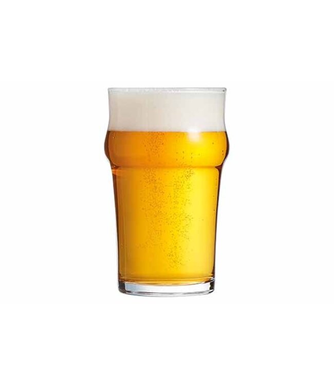 Bierglas 66 cl gehard glas Ø90x(h)159 mm Nonic - Arcoroc | prijs & verp per 24 stuks