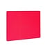 Hendi Snijplank 450x300x10 mm HACCP Rood kunststof LDPE - Hendi