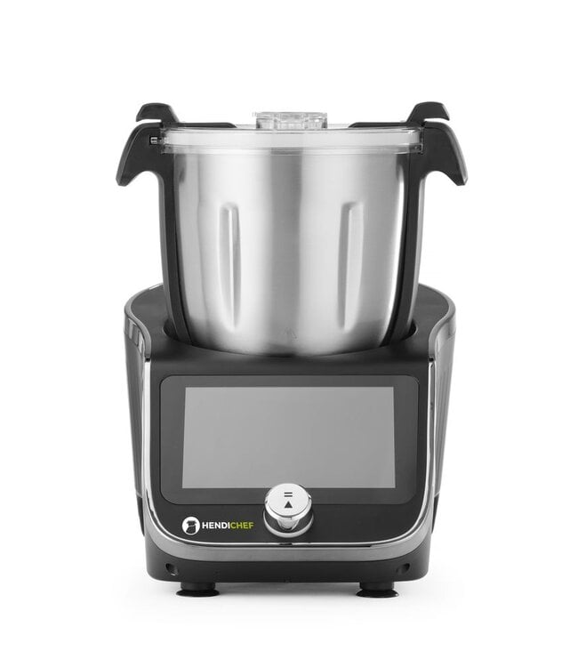 Multifunctionele voedselprocessor HENDICHEF 210x380x(h)320 mm 230V/1400W zwart - Hendi