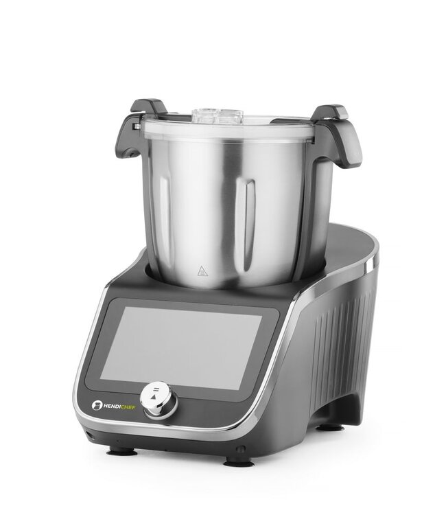 Multifunctionele voedselprocessor HENDICHEF 210x380x(h)320 mm 230V/1400W zwart - Hendi