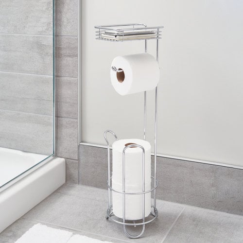 iDesign Toiletrolhouder staand iDesign - Classico | met opbergbakje