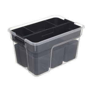 Opbergbox 8 liter 7 uitneembare bakjes Five®