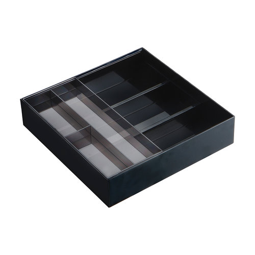 Yamazaki Uitschuifbare bestekbak zwart Yamazaki