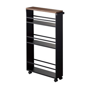 Yamazaki Smalle keukentrolley zwart Yamazaki