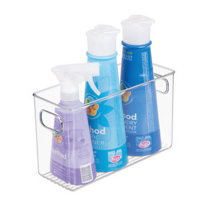 iDesign Opbergbakje met handvatten small rechthoekig iDesign Opbergbakje met handvatten small rechthoekig iDesign