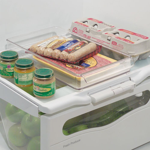 iDesign Koelkast bakje met handvat stapelbaar iDesign - Fridge Binz