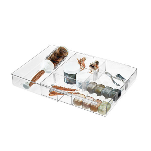 The Home Edit The Home Edit uitschuifbare lade organizer - Vanity | verplaatsbare verdeelstukken