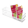 Transparante bak stapelbaar 10x37x10 cm iDesign - Fridge Binz