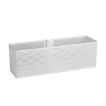 Gaasmandje wit voor wandlijst Elfa