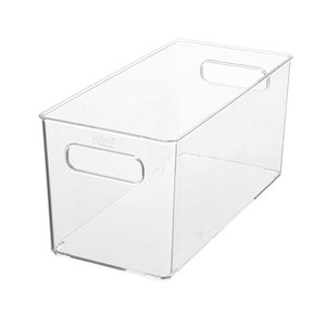 Transparante opbergbox 15x31x15 cm Five® - Selena