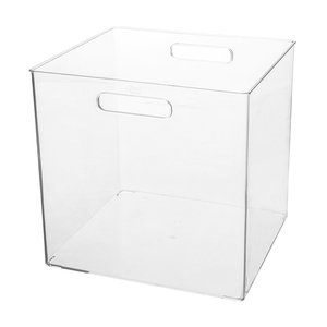 Transparante opbergbox 31x31x31 cm Five® - Selena