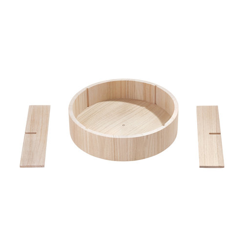 The Home Edit The Home Edit lazy susan met vakken - Wooden Collection