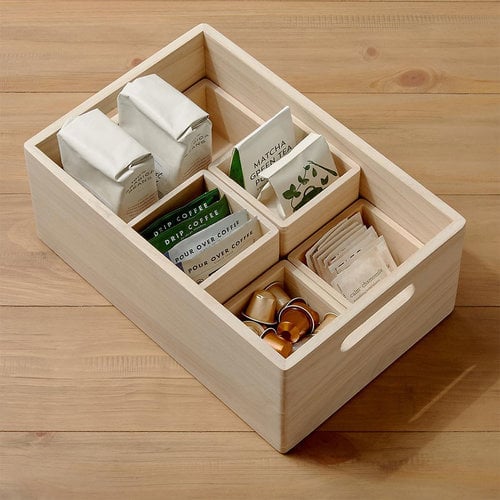 The Home Edit The Home Edit opbergboxen hout - Wooden Collection