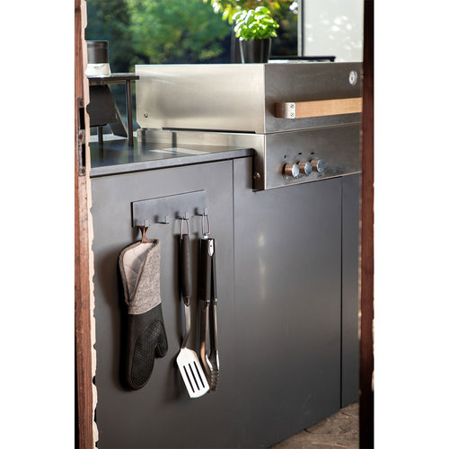 Magnetische bbq accessoires houder Wenko - Black Outdoor Kitchen