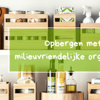 Organizen met milieuvriendelijke producten