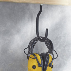 Schroefhaak plafondhaak geplastificeerrd Mottez