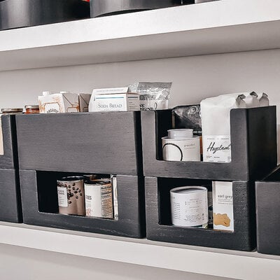 Shop the look: Onyx collectie opbergbakjes keuken