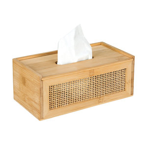 Bamboe tissue box Wenko