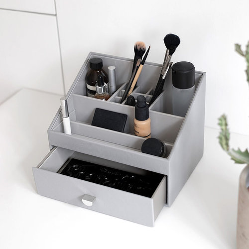 Stackers Make-up opberger met lade Stackers - Grey Pebble