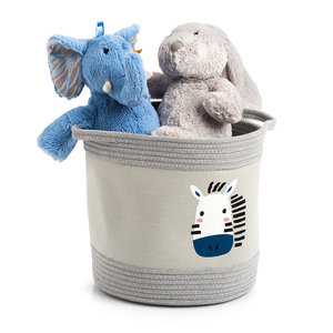 Opbergmand kinderkamer zebra Zeller Present