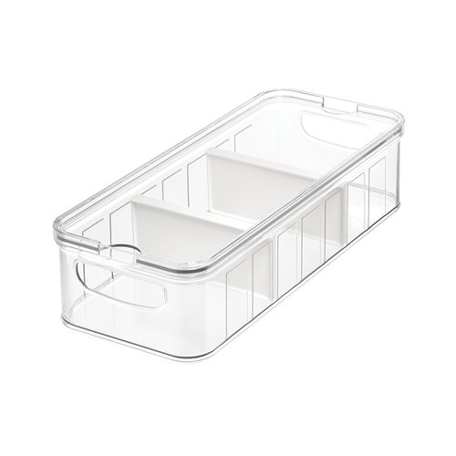 iDesign Koelkast organizer met 2 verdeelschotten large iDesign - Crisp