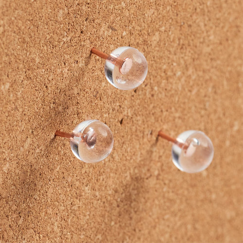 Zeller Present Doorzichtige punaises ronde kop 25 stuks Zeller Present Zeller Present Doorzichtige punaises ronde kop 25 stuks Zeller Present