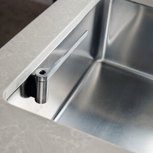 Magnetische vaatdoekhouder rvs recht Happy Sinks