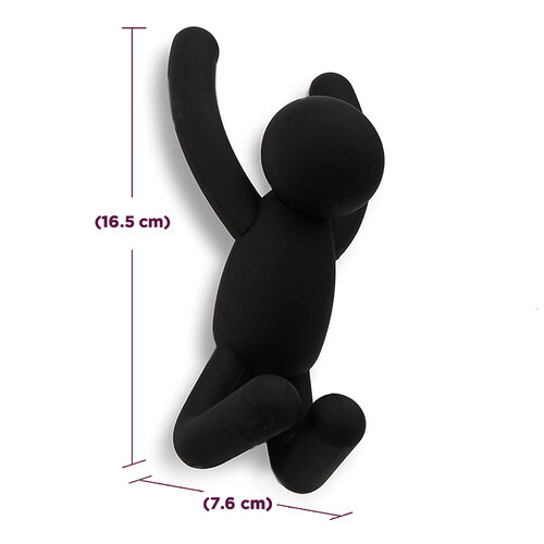 Umbra Buddy wandhaken zwart Umbra