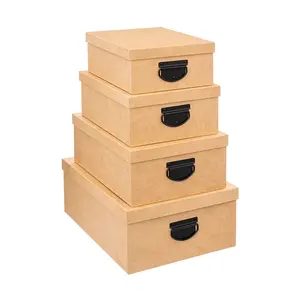 Kartonnen opbergdozen set 4 stuks Five®