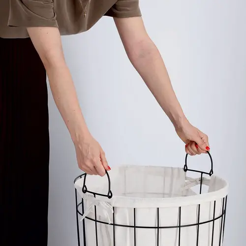 Zeller Present Metalen wasmand Zeller Present Zeller Present Metalen wasmand Zeller Present