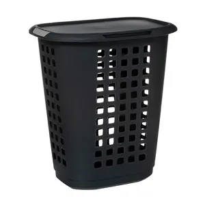 Kunststof wasmand donkergrijs 63 liter Five®