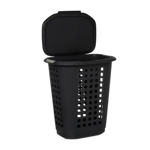 Five® Kunststof wasmand donkergrijs 63 liter Five®