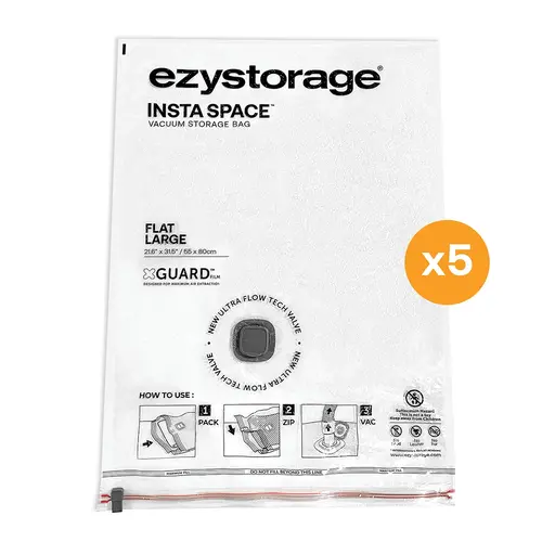 Ezystorage Platte vacuümzakken 5x large Ezystorage
