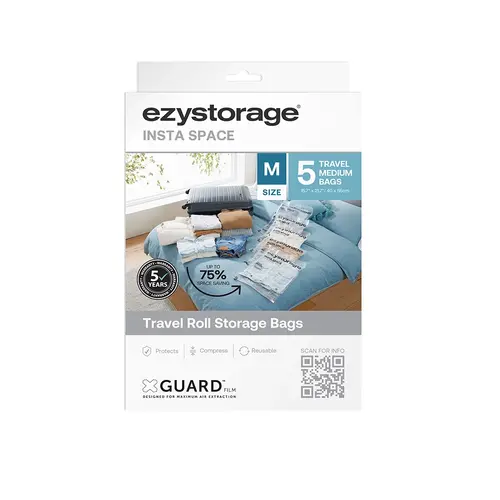 Ezystorage Oprolbare vacuümzak 5x medium Ezystorage