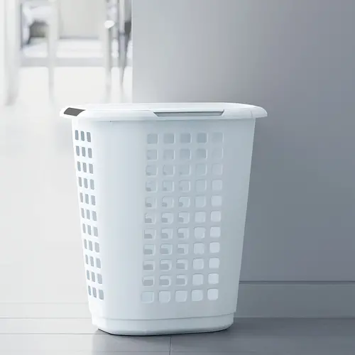 Ezystorage Kunststof wasmand wit 63 liter Ezystorage