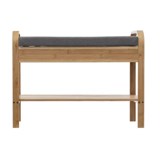Five® Bamboe schoenenbank met kussen Five® Five® Bamboe schoenenbank met kussen Five®